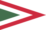 Flag of the Command of a Division of the Royal Hungarian Defence Forces (1939).svg