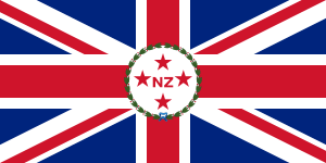 Flag of the Governor of New Zealand (1874–1908)