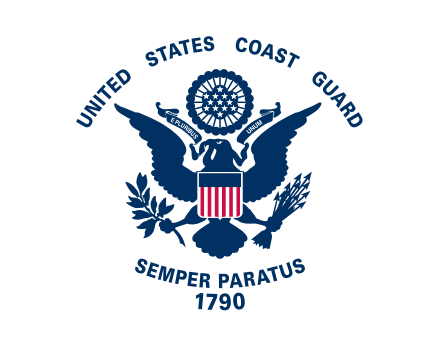 Parade Standard of the U.S. Coast Guard.