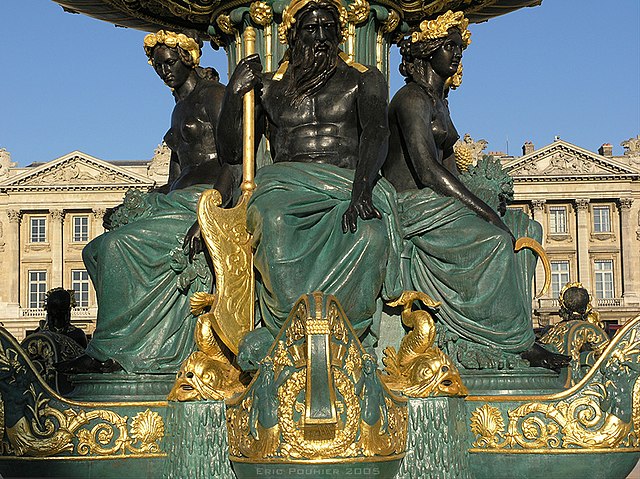 Detail of Fontaines de la Concorde