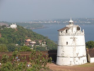 Farol da Fortaleza da Aguada, Goa, India