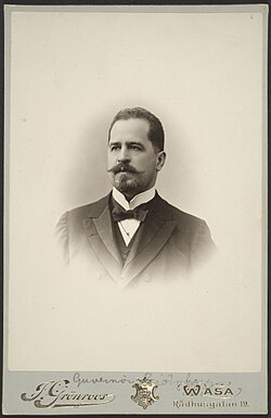 Fredrik Björnberg noin vuonna 1900.