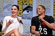 With Ray Fisher (22 July 2017)