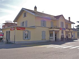 Gare de Monthey makalesinin açıklayıcı görüntüsü