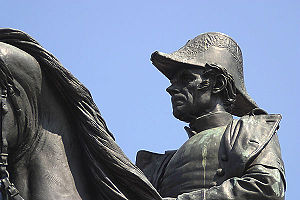 Statue du général Dufour, Place Neuve Genève