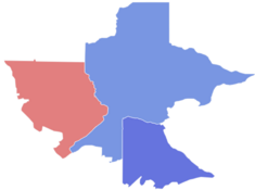 Georgia's 6th District results by county in 2020.png