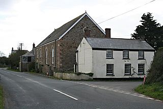 Gorran High Lanes Human settlement in England