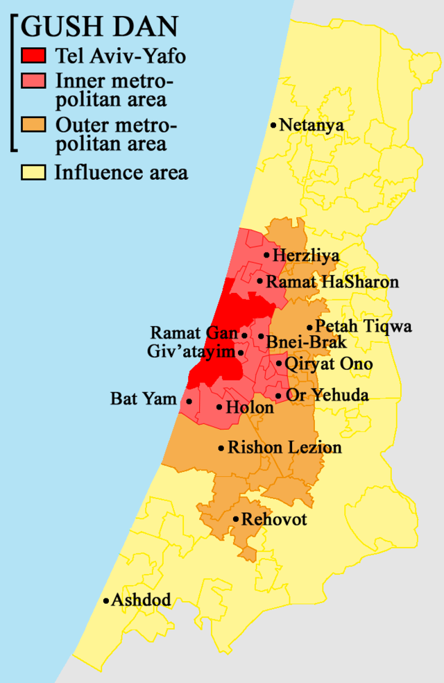 Telavivum: situs