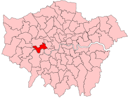 Hammersmith and Chiswick 2023 Constituency.svg