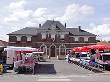 Hargicourt (Aisne) mairie.JPG