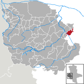 Poziția localității Hausneindorf
