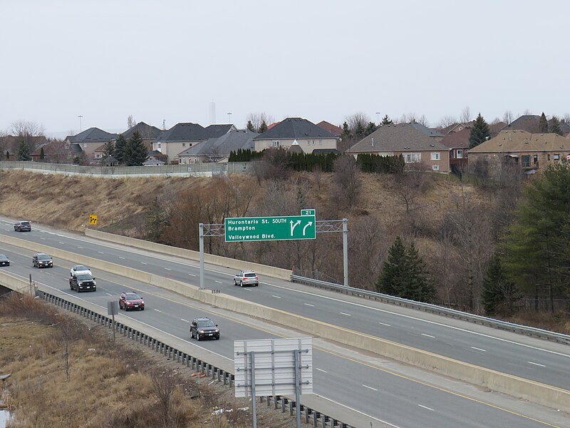 File:Highway 410 Caledon Ontario.jpg