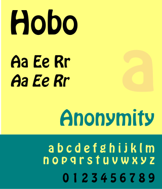 <span class="mw-page-title-main">Hobo (typeface)</span> Display sans-serif typeface