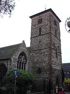 Башня церкви святой Троицы в Колчестере