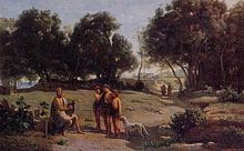 Homère et les BergersCamille Corot, 1845Musée des Beaux-Arts de Saint-Lô