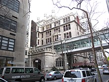 Hunter College, one of three meeting places for Redeemer Presbyterian Church (New York City), founded by Tim Keller, with more than 5,000 weekly attenders of which the largest group is Asian-American Hunter 68 skyway jeh.jpg