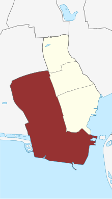 Location of Avedøre Sogn in Hvidovre municipality