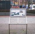 Deutsch: Infotafel Spielbudenplatz, Hamburg-St. Pauli.