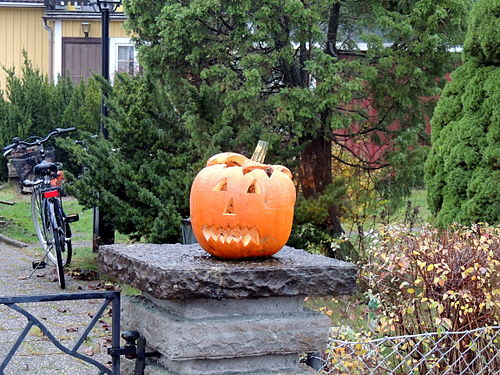 Jack-o'-lantern, Tyresö, Sweden