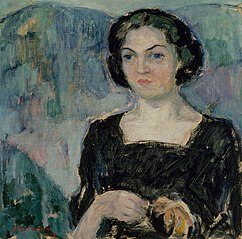 Portrait of Mrs Bertha Stenman