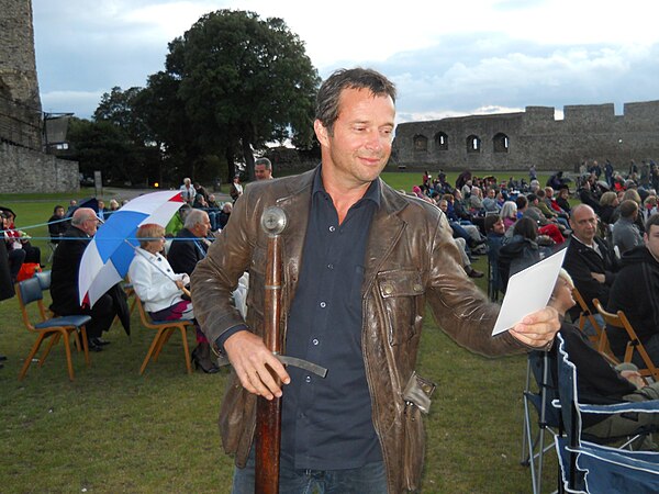 Purefoy in 2011 at Rochester Castle in Kent