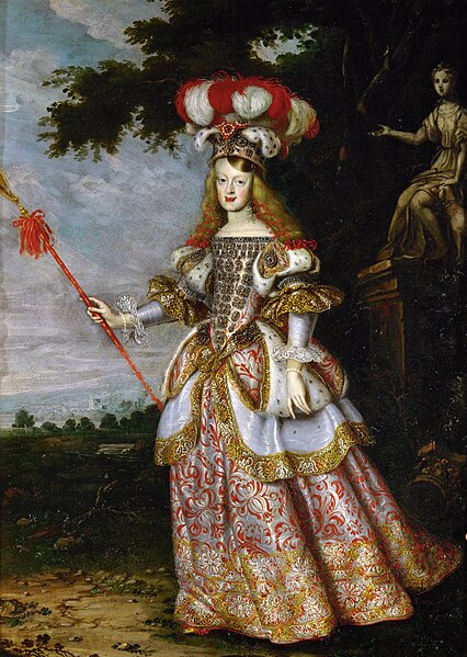 File:Jan Thomas - Infanta Margaret Theresa, Empress, in theater dress.jpg