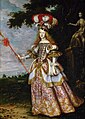 L'Infanta Margherita Teresa, Imperatrice, in costume teatrale