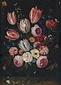 "Jan_van_Kessel_(I)_-_Tulips,_roses,_peonies_and_other_flowers_in_a_roemer.jpg" by User:Ovotional