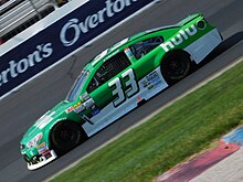 Earnhardt drove the No. 33 for Circle Sport - The Motorsports Group with Hulu sponsorship in 2017 Jeffrey Earnhardt New Hampshire 2017.jpg