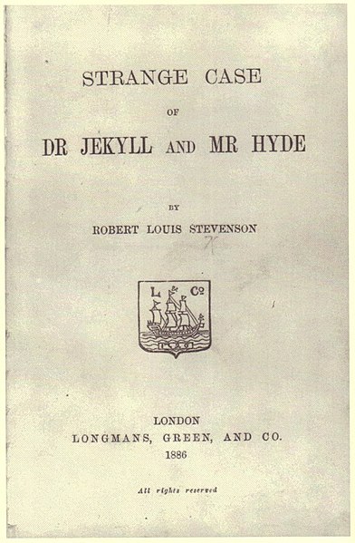 Title page of the first London edition (1886)