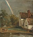 Willy Lott’s Cottage With a Rainbow, 1812