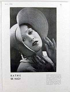 Käthe von Nagy Hungarian actress