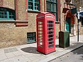 K6 telephone kiosk in Palace Street, Westminster.