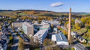 Aerial view of KSG Gornsdorf