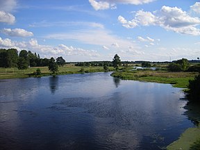 Upė prie Kamieneco miesto