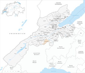 Karte von Arnex-sur-Orbe