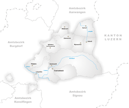 Kaart van Trachselwald