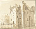 Kasteel Frissestein te Herwijnen, achterzijde, RP-T-1899-A-4125.jpg