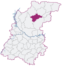 Krasnobakovsky Distrikto en mapo de Nizhny Novgorod Region.svg