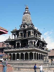 Krishna temple at Patan , Nepal.jpg