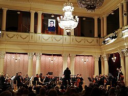 Kyiv Camerata, concert dedicated to the 75th anniversary of the National Philharmonic of Ukraine. Kyiv Camerata performs Karabits.jpg