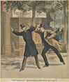 L'incident Esterhazy - Picquart fait la une du supplément illustré du Petit Journal du 17 juillet 1898.