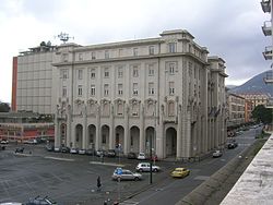 The provincial seat building in La Spezia.