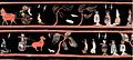 春秋時代の楚国の漆画「王孫親迎図」