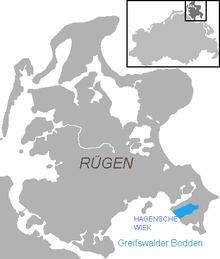 The location of Hagensche Wiek