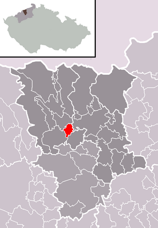 Localização de Lahošť