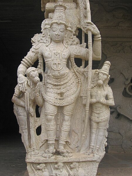 As Lakshmana, Shesha accompanied his lord in his Rama avatar.