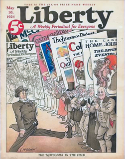 <i>Liberty</i> (general interest magazine) Magazine published in the United States 1924-1950
