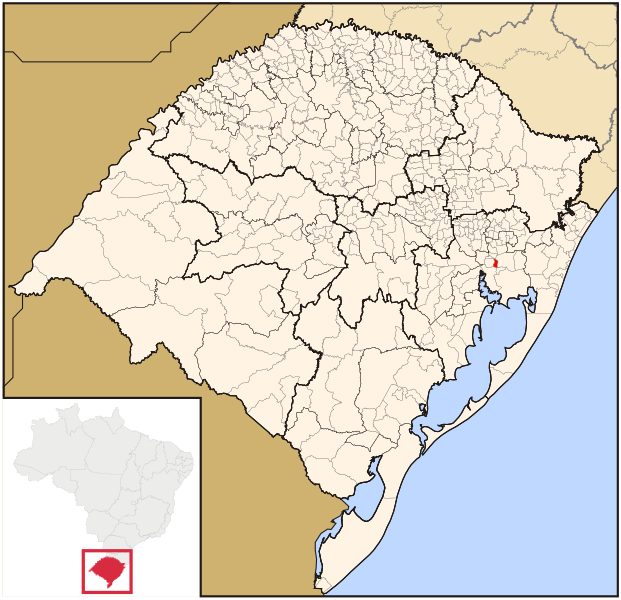 File:Locator map of Cachoeirinha in Rio Grande do Sul.svg