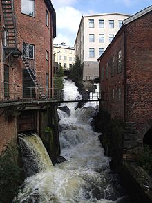 Old industrial area, today a tourist attraction